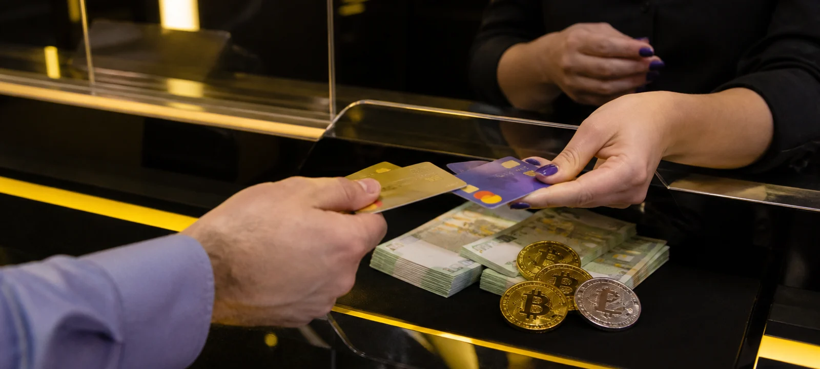 Yep Casino platnosci karty crypto i stosy gotowki EUR